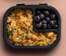 Risoto Veggie Delícia com Uvas Suculentas