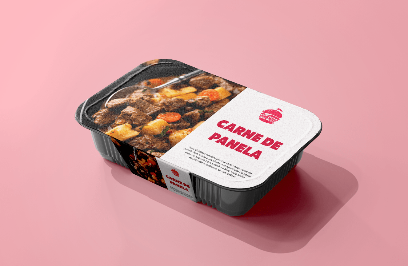 Marmita Low Carb Carne de Panela ao Molho de Vinho