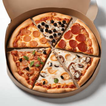 Pizza Mista Gourmet até 6 sabores Pizza Mista Gourmet até 6 sabores