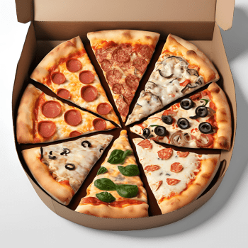 Pizza Mista Gourmet até 6 sabores